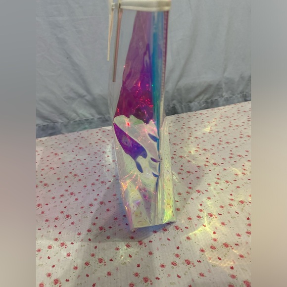 Holographic Iridescent Kate Spade Vinyl Tote 💕🐇Free Shipping! 😘💌 - Picture 2 of 9